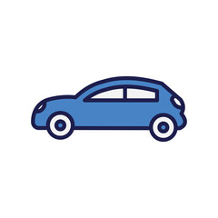 car icons vector stock illustration.