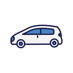 car icons vector stock illustration.