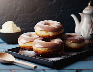 Cheesecake donuts