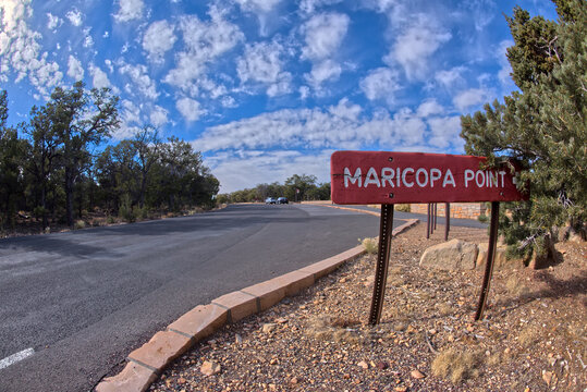 Entry footpath to Maricopa Point, Grand Canyon, Arizona, USA