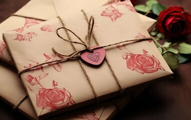 Handmade envelopes to send heartfelt le