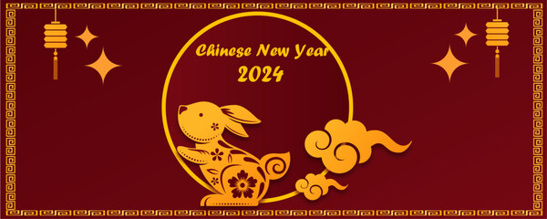 2025 Chinese new year, year of the snake banner template design with snakes and flowers background. Chinese translation: Snake