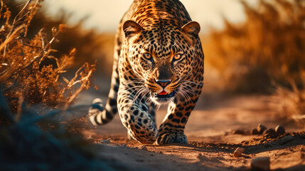Wild Color Accents: Power and Strength in Wildlife Portraits with Gels