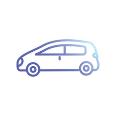 car icons vector stock illustration.