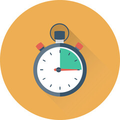 Stopwatch Vector Icon