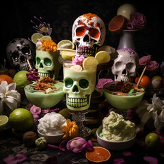 still life with sweets