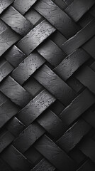 Black geometric abstract background