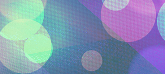 Purple widescreen bokeh background. Simple design backdrop for banners, posters, and various design works