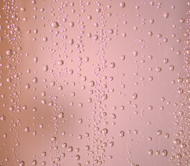 raindrops in pink touch