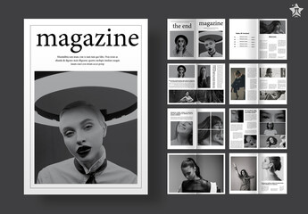 Simple Magazine - obrazy, fototapety, plakaty