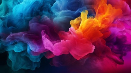 Vibrant abstract desktop wallpaper in stunning colors