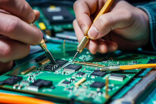 Art of Circuitry: Hands-On Electronic Board Repair and Refurbishment