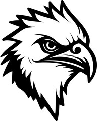 Vulture - High Quality Vector Logo - Vector illustration ideal for T-shirt graphic