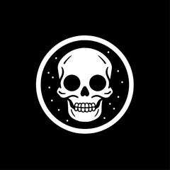 Skull - High Quality Vector Logo - Vector illustration ideal for T-shirt graphic