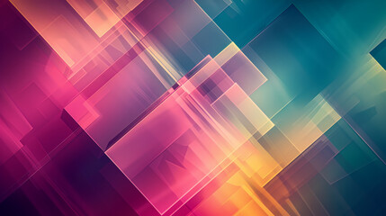 Obraz premium Modern abstract colorful background with geometric shapes