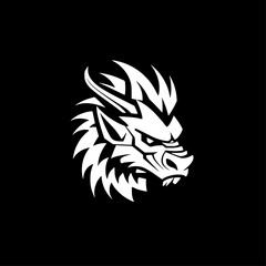 Dragon - High Quality Vector Logo - Vector illustration ideal for T-shirt graphic