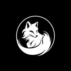 Fox | Minimalist and Simple Silhouette - Vector illustration