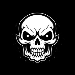 Halloween | Black and White Vector illustration