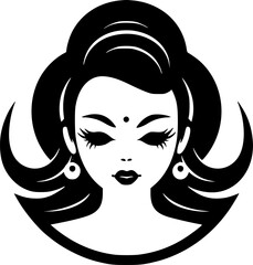 Retro | Minimalist and Simple Silhouette - Vector illustration