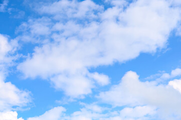 Sky and clouds, design element