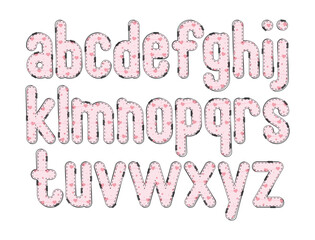 Versatile Collection of Valentina Alphabet Letters for Various Uses