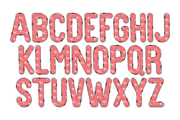 Versatile Collection of Double Hearts Numbers and Punctuation for Various Uses