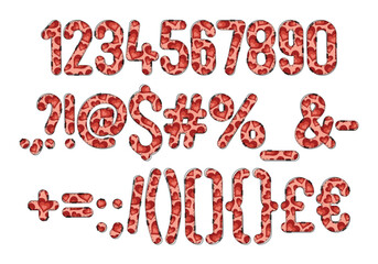 Versatile Collection of Love Numbers and Punctuation for Various Uses