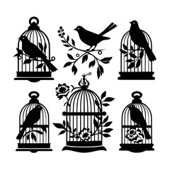 Bird Cage, cage svg, cage png, T shirt, clipart, png, svg, eps, jpg, vector, flower, floral, pattern, nature, illustration, leaf, vintage, art, plant, drawing, flowers, design, seamless, black, decora