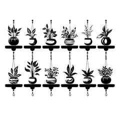 succulent svg, cactus svg, succulent png, cactus png, plant svg, cactus clipart, House Plant SVg, Hanging Plant, Succulent pot svg, Cactus SVG file, Succulent svg file, Plants svg file, Cactus cut fil