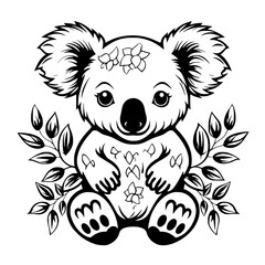 sloth, sloth png, sloth svg, panda, animal, bear, cartoon, vector, illustration, bamboo, cute, china, wildlife, zoo, nature, character, baby, mammal, wild, teddy, black, fun, art, dog, asia, design, l