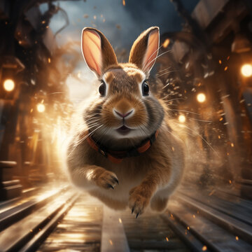 osterhase hase hasen springen laufne schnell rabitt rabbitt