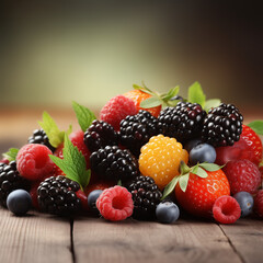 Fototapeta premium obst, erdbeer, essen, beere, himbeer, blaubeere, beere, frisch, gesund, rot, erdbeer, blaubeere, black berry, dessert, süss, isoliert, weiß, himbeer, schüssel, reif, obst, sommer, diät, black berry, f