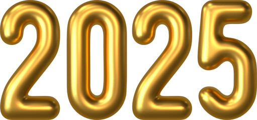 Gold 2025 New Year