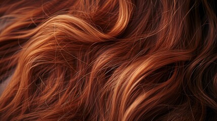 Naklejka premium Closeup hair. Women's hairstyle. Hair texture