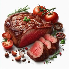 Gourmet Delight: Savory Culinary Experience Featuring a Succulent Steak Dish