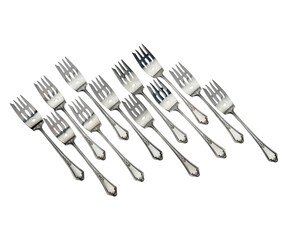 Image of Classic Vintage Spoon and Fork