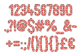 Versatile Collection of Love You Numbers and Punctuation for Various Uses