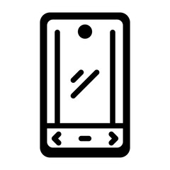 Smartphone Vector Icon © Graphic Nehar