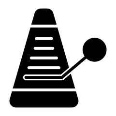 Metronome Vector Icon