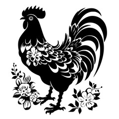 rooster png, rooster svg, rooster vector, rooster silhouette, eps, png, jpg, svg, rooster, chicken, bird, vector, cartoon, illustration, farm, animal, hen, poultry, silhouette, cockerel, animals, beak
