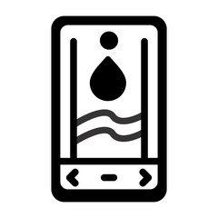 Smartphone Vector Icon © Graphic Nehar