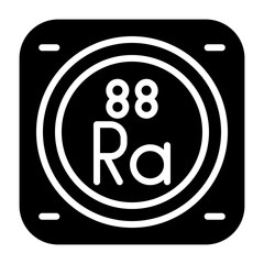 Radium Vector Icon