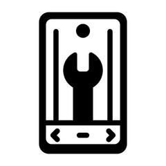 Smartphone Vector Icon © Graphic Nehar