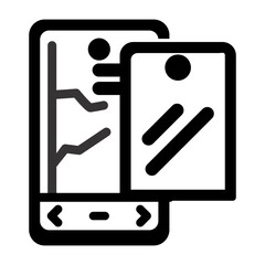 Smartphone Vector Icon © Graphic Nehar