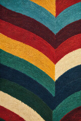 Abstract Vintage Stripes Pattern, Retro Colors, Antique Stripes Colorful Design Pattern