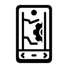 Smartphone Vector Icon © Graphic Nehar