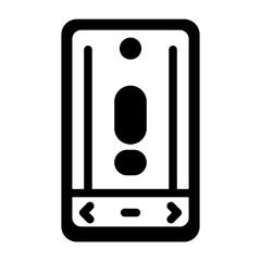 Smartphone Vector Icon © Graphic Nehar