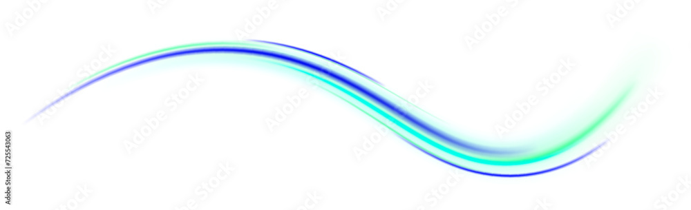 Poster vector pgn glitter light fire flare trace. abstract image of speed motion on the road. speed of ligh