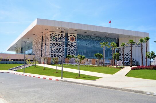 Rabat Agdal Train station Morocco, High speed train (TGV) station 