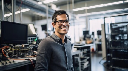 Engineer developing advanced algorithms passionate about AI's future